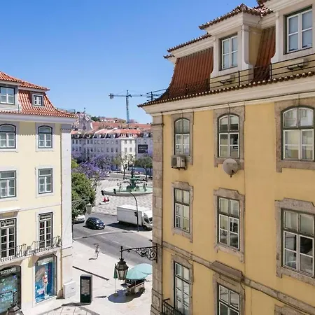 Jp39 - Baixa 18th Century Tiles With 2 Bdr! Lisboa